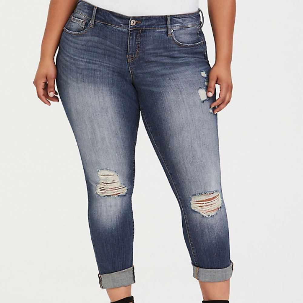 Torrid Boyfriend distressed Jean's